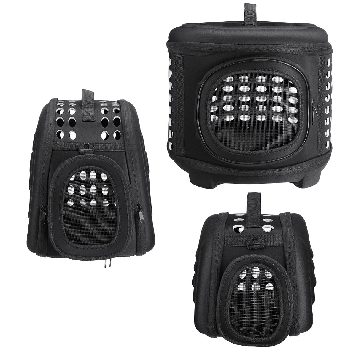 3-maten ademend kat / hond huisdier buitendrager handtas schoudertas reiscomfort draagtas totes case