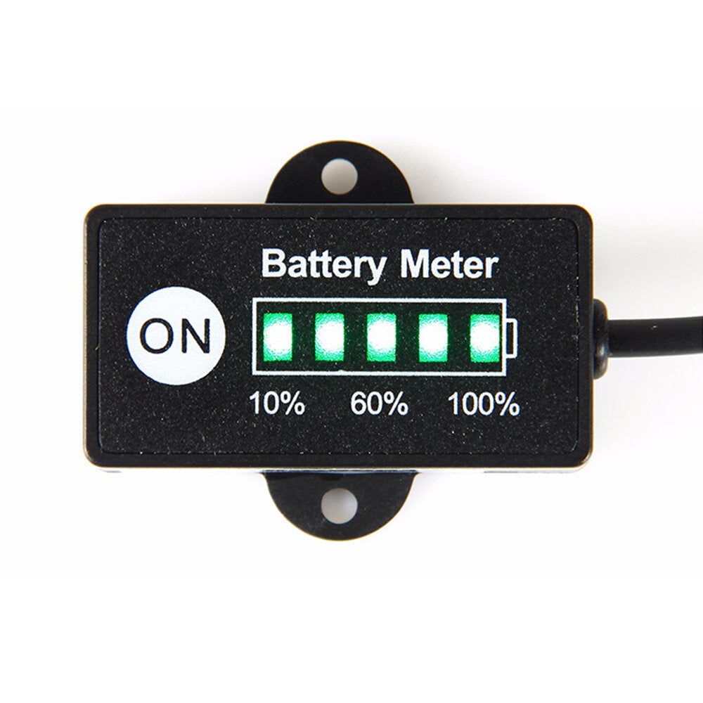 12/24 v lcd voltmeter batterij capaciteit indicator elektriciteit meter voor lood-zuur / lithium kobaltzuur / lithium ijzer fosfaat batterijen