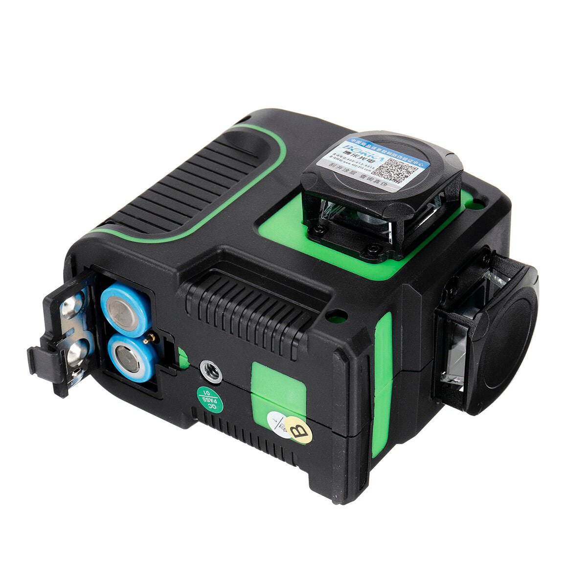 3d 12 lijnen groen licht laser level auto zelfnivellerend 360 graden rotatie horizontaal verticaal meetinstrument