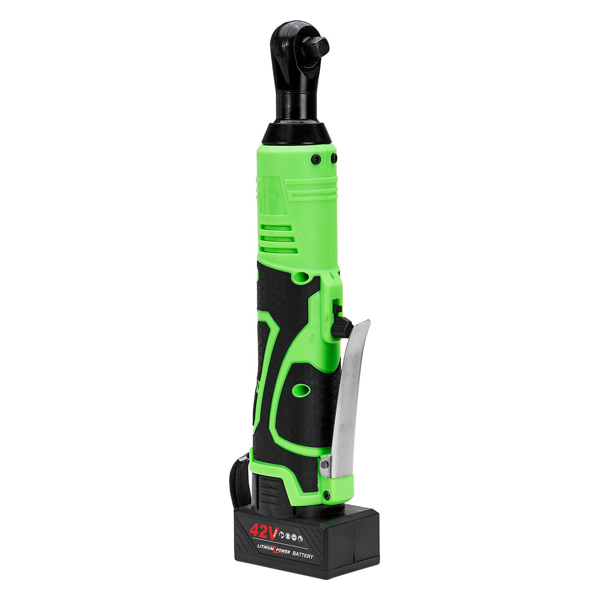 42v 100n.m draadloze elektrische sleutel w/twee batterijen 3/8 inch ratelsleutel set hoek boor schroevendraaier om verwijdering schroef moer auto reparatie tool