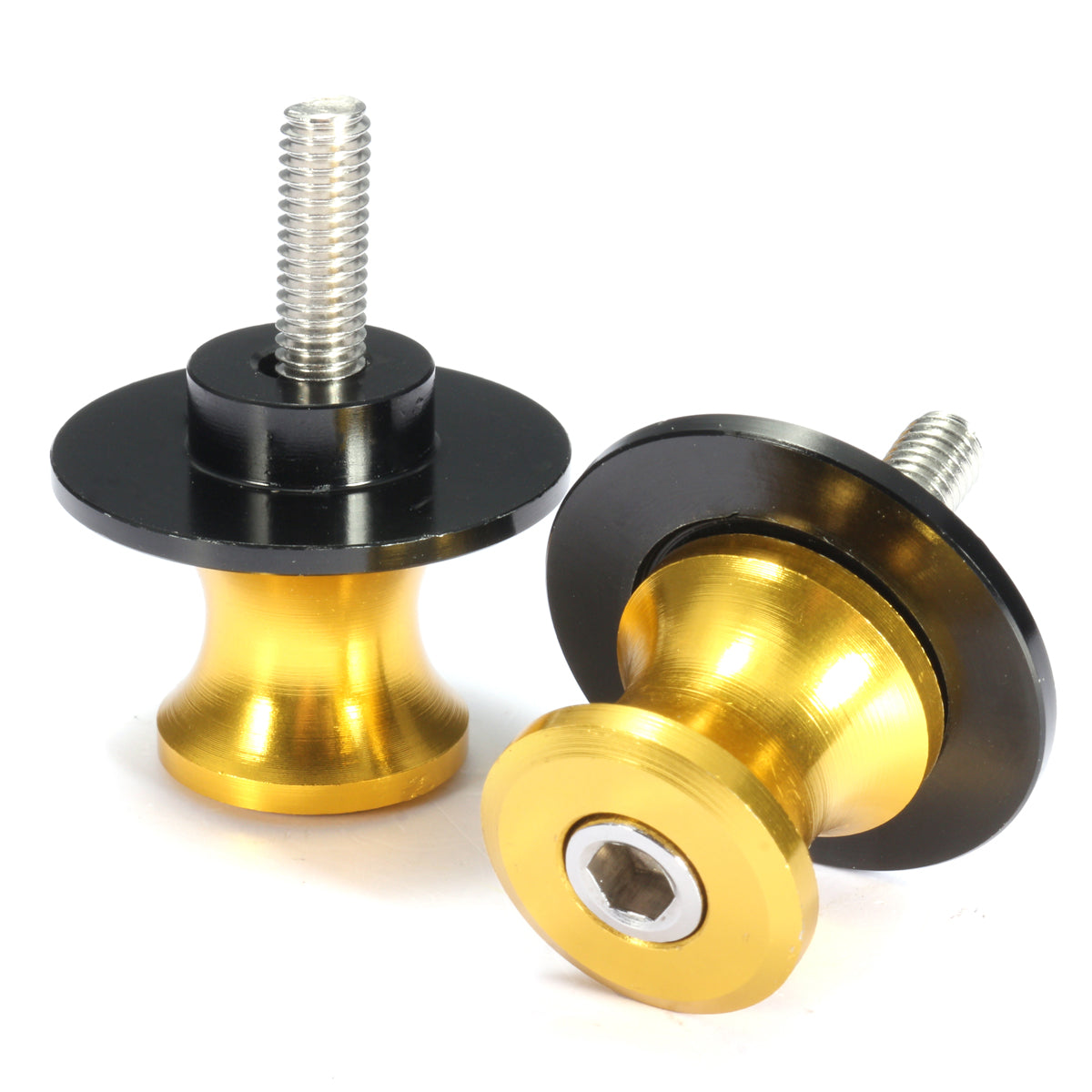 6mm motorcycle cnc aluminium swing arm paddocks stoelen spoelen sliders spoelen