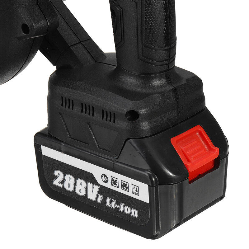 2-in-1880 w oplaadbare lithium batterij luchtblazer draadloze elektrische luchtblazer met 1/2 stuks batterij handheld blower machines reiniging voor makita 18 v batterij