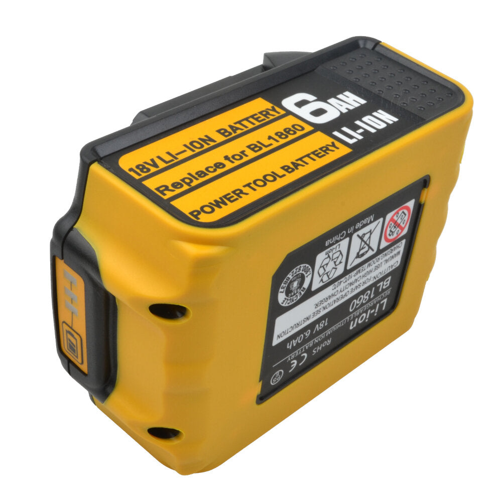 18v li-ion 3.0ah-6.0ah batterij rubberen cover vervangende power tool batterij met led display voor makita bl1830 bl1840 bl1850 bl1860