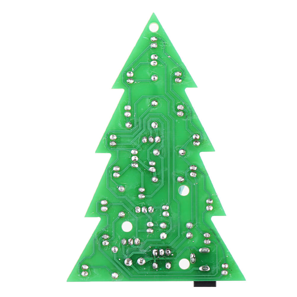 gemonteerd usb-kerstboom 16 rgb led kleur licht elektronische pcb decoratie boom kinderen geschenk gewone versie