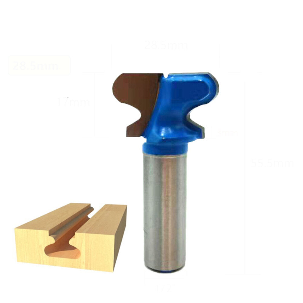 12 mm schacht dubbele vingerfrezen voor houtsnijden graveermachine houtbewerkingsgereedschap