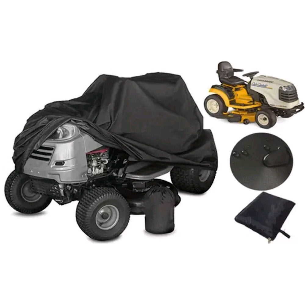210d geweven polyestervezel oxford doek tractor cover waterdichte grasmaaier tractor opslag cover outdoor uv beschermhoes