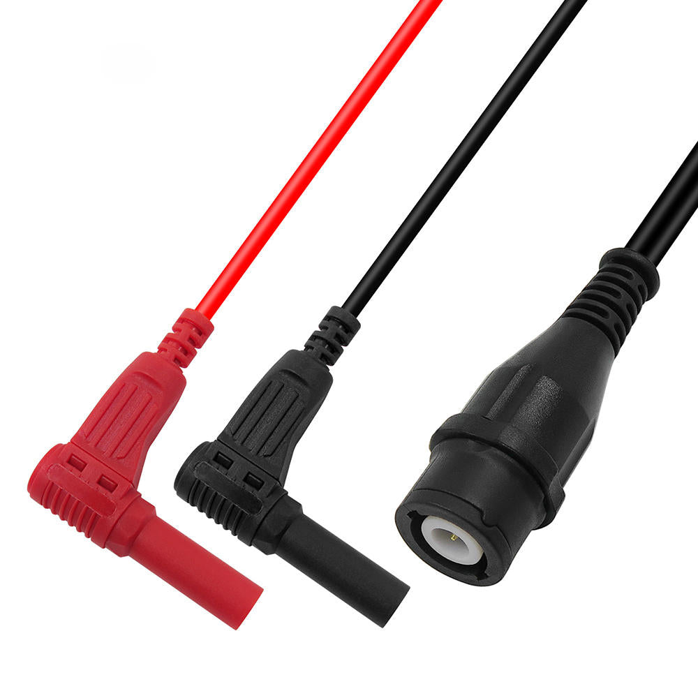 p1207 volledig geïsoleerde bnc-stekkerbeveiliging banana plug kabel 50 ohm impedantie q9 connector rg58 coaxkabel