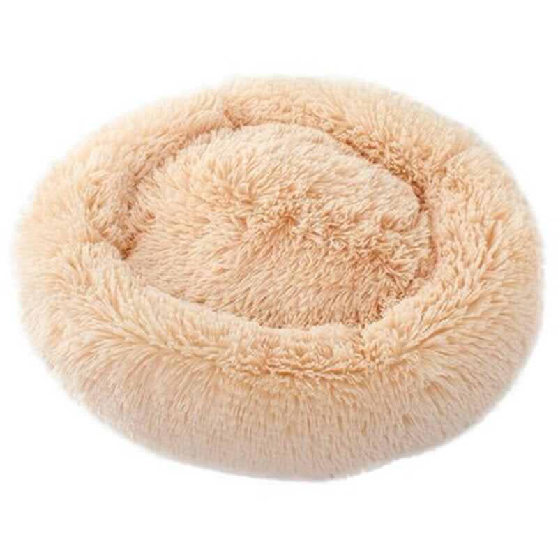 hondenbedden hond kat rustgevend warm soft pluche schattig rond nest comfortabel slapen