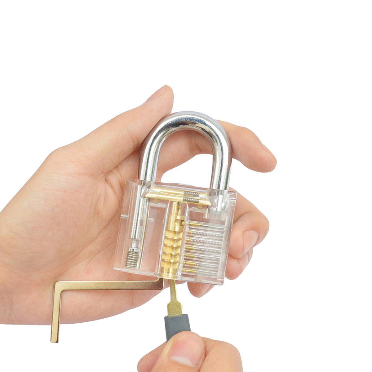 26-delig hangslot slotenmaker training starter oefenpakket slot ontgrendelgereedschap