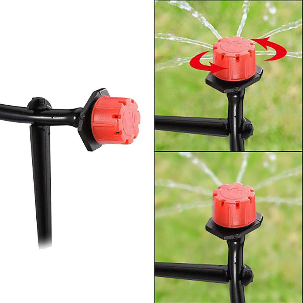 micro drip irrigation set dhz garden irrigation spray automatisch sproeislangsysteem met verstelbare druppelaar