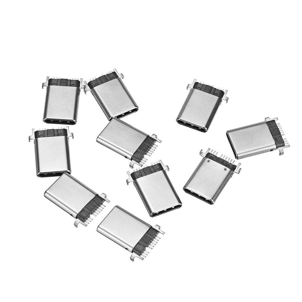 10 stuks type-c stretch mannelijke 9 p zinken board patch u disk speciale 3.1 enkele rij board end zinken plaat ultradunne