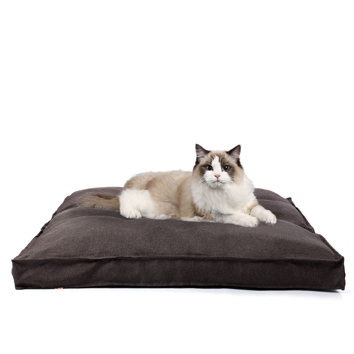 huisdier kalmerende bed soft warm kat hondenhuis kleine grote wasbare mat afneembare puppy benodigdheden 120x120x12cm