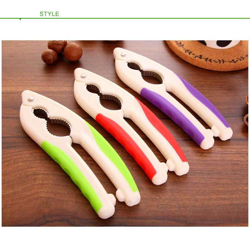 18x5.3cm pencan notenkraker sheller walnoot handige tang walnoot amandel pecannoot clip 3 kleur