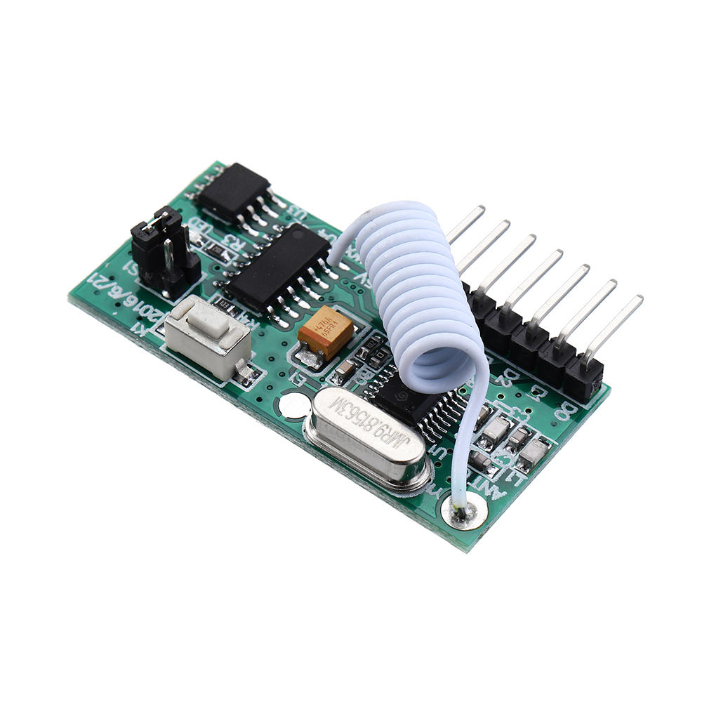 315 mhz draadloze ontvangstbesturingsmodule superheterodyne afstandsbediening schakelaarmodule