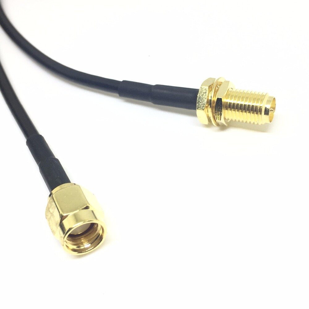 3m wi-fi antenne verlengkabel rp-sma voor wifi wan router