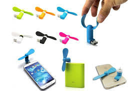 mini ventilator voor uw smartphone of externe batterij