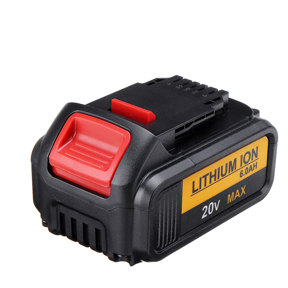 20v 6.0ah vervangbare power tool batterij vervanging voor dew dcb200 dcb180 dcb181 dcb182 dcb184 dcb201 dcb203 dcb204 dcb205 xr draadloze batterij power tool