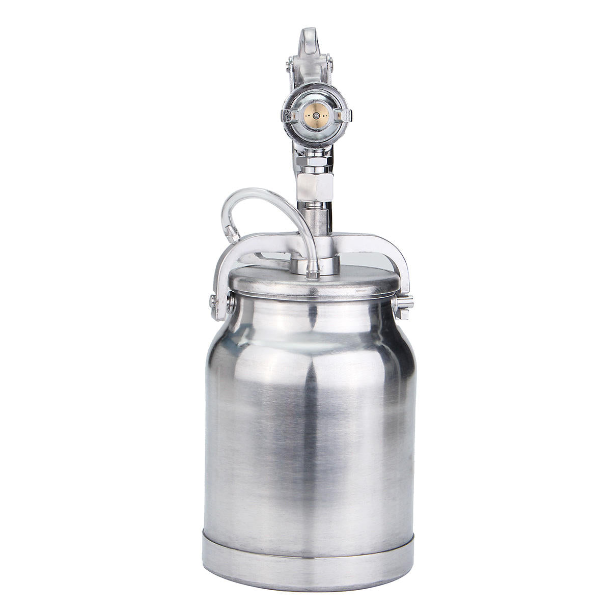 3-in-1 zuigtoevoer heavy-duty verfspuitspuit 1l pot 1/4 inch luchtslangfitting: