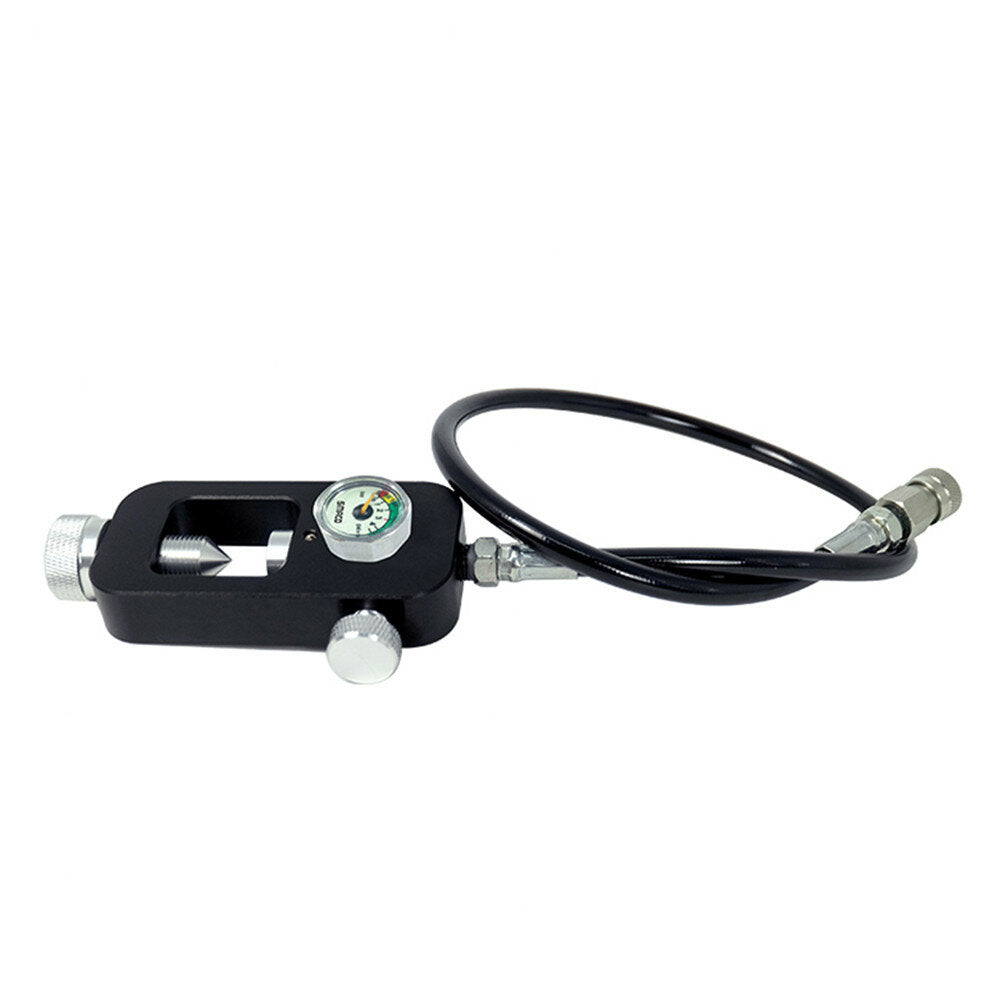 zwart s-02 scuba adapter duiken zuurstofcilinder opblaasbare accessoires
