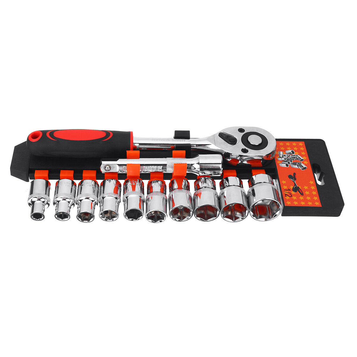 1/4 drive ratel dopsleutel handvat 24 tands ratel quick-release spanner