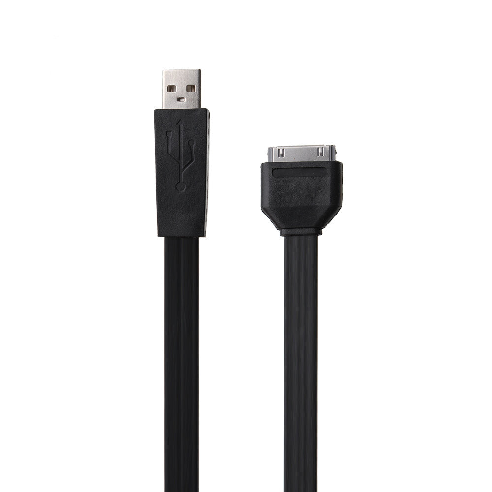 2m usb platte noodle kabel voor i phone 4 4s 1pod en 1pad 2/3 datakabel oplaadsnoer