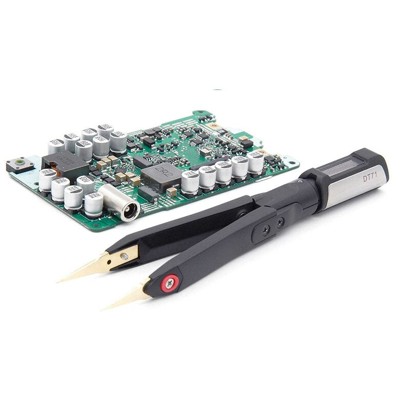 dt71 digitale mini pincet smd tester draagbare lcr meter diode weerstand condensator multimeter frequentie signaal generator