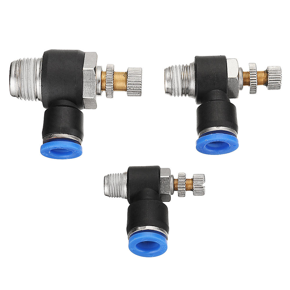pneumatische connector sl serie 8-01 8-02 8-03 8-04mm verstelbare gezamenlijke gasklep