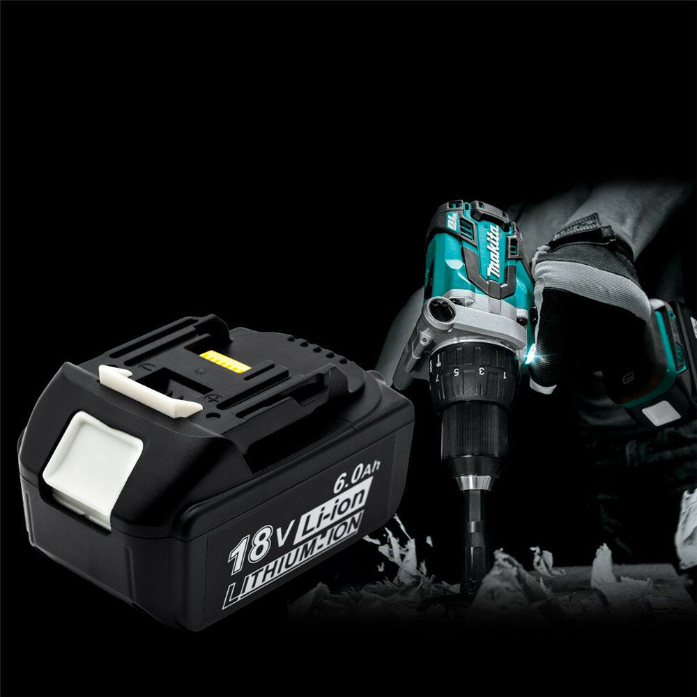 18 v 3.0 / 4.0 / 5.0ah / 6.0ah batterij power tool batterij voor makita bl1860 bl1850 bl1840 bl1830 bl1825 bl1835 bl1845 194204-5 194205-3 lxt-400 draadloze batterij