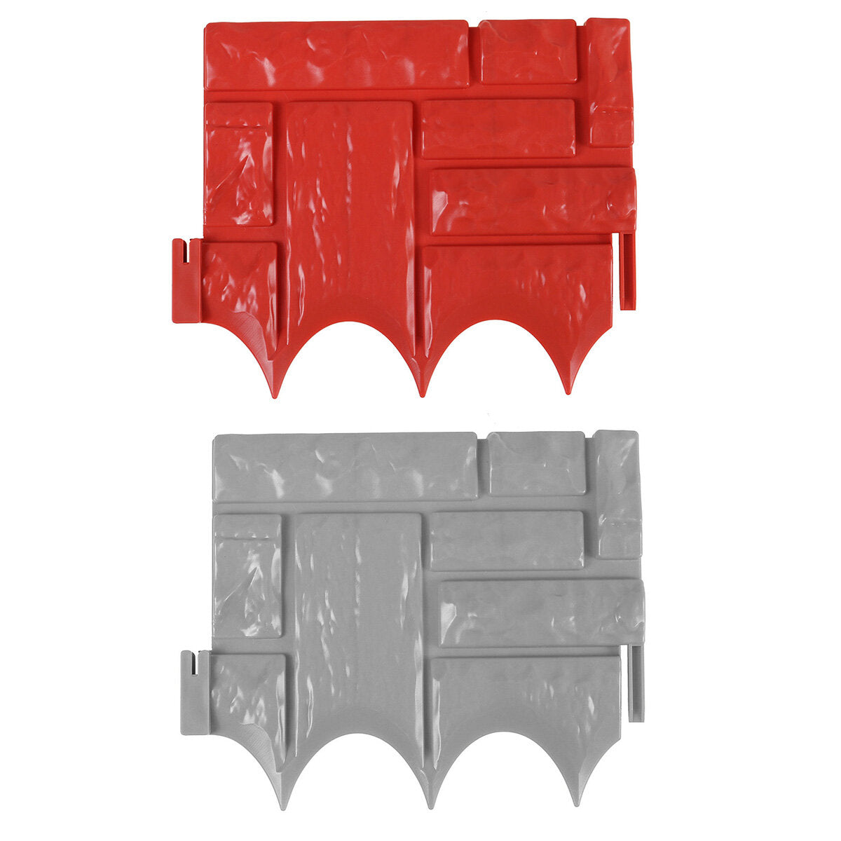 5 stuks plastic tuinhek panelen tuinhekwerk gazon rand plant grens hek