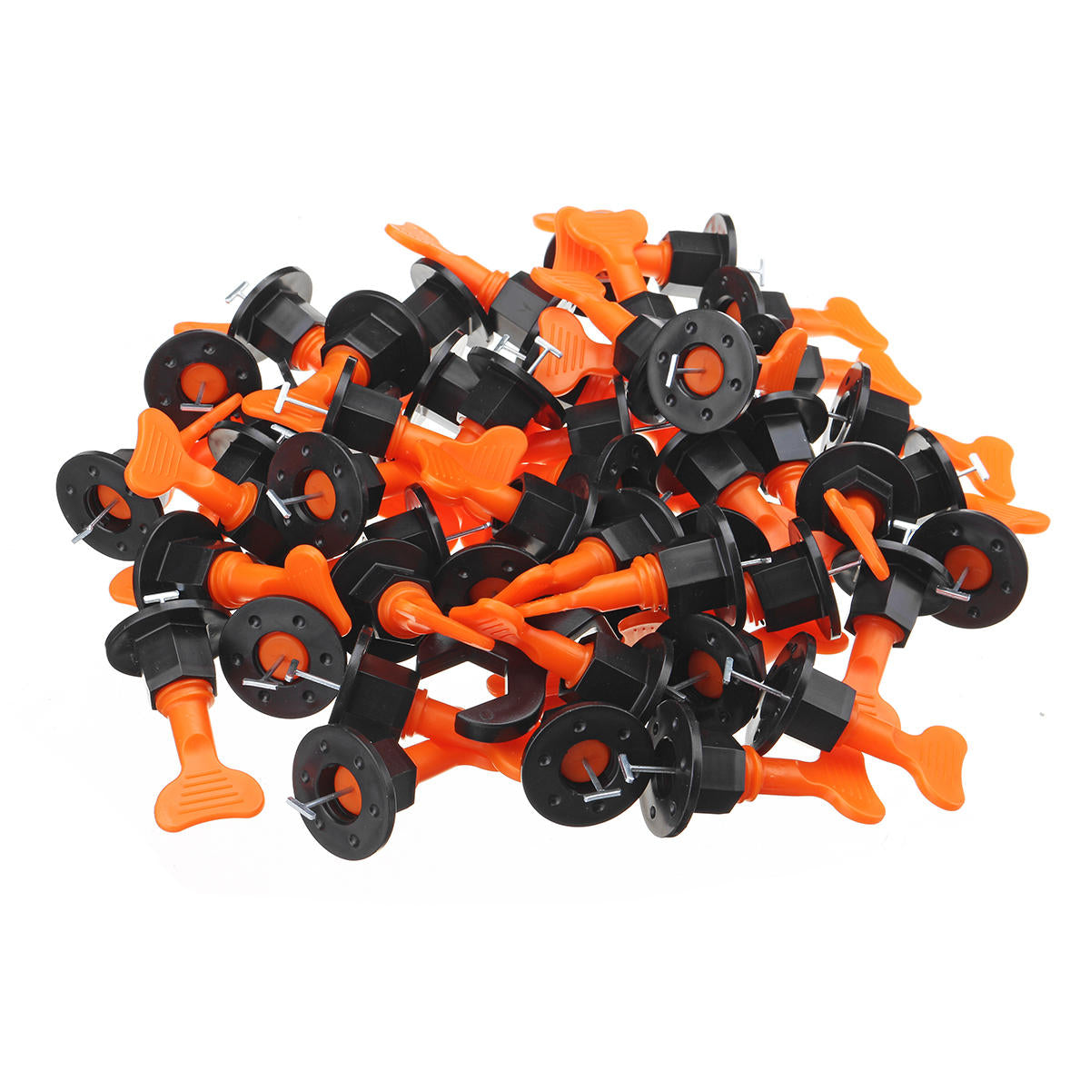 40/50/100 stuks tegel leveling systeem vloer kit uitlijning clip herbruikbare spacers locator w/wrench