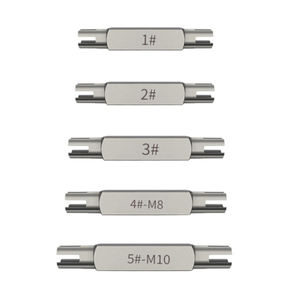 zeshoekige dubbelzijdige schroeftapafzuiger multi-size tapverwijderaar met gebroken kop
