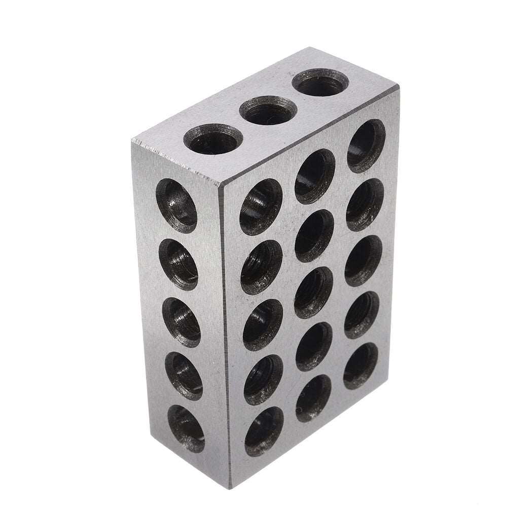 2 stuks 25x50x75mm blokken 23 gaten parallel klemblok draaibank gereedschap precisie 0.005mm