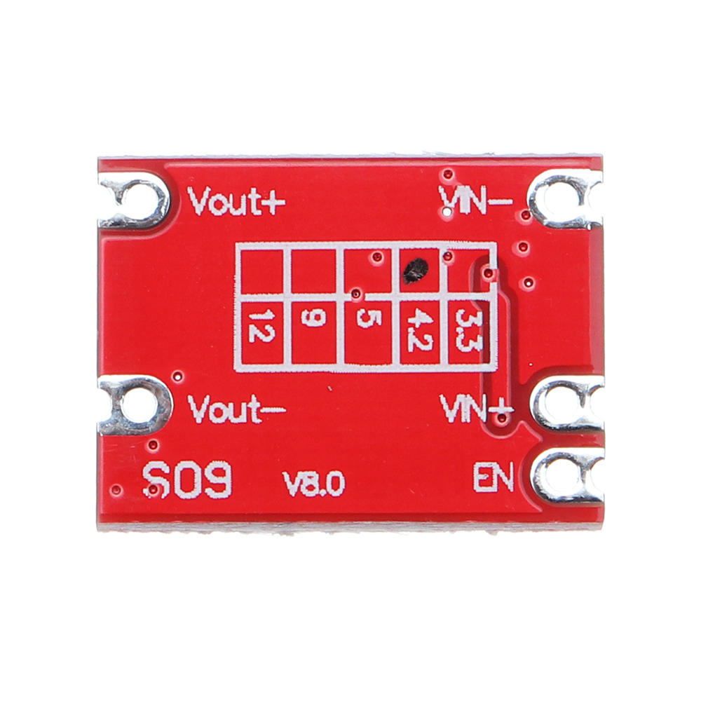 dc-dc 3v-15v naar 4.2v vaste output automatische buck boost step up step down voedingsmodule
