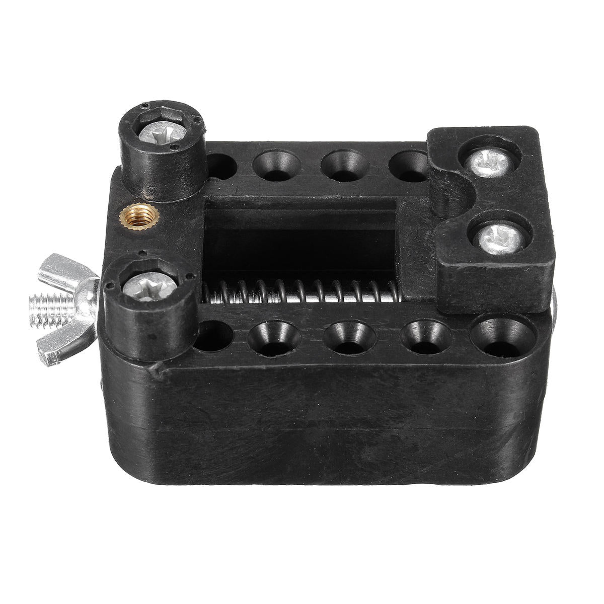 2 stuks mini handige carving clamp bench clip moer vaste tang olijf bodhi kralen grijper: