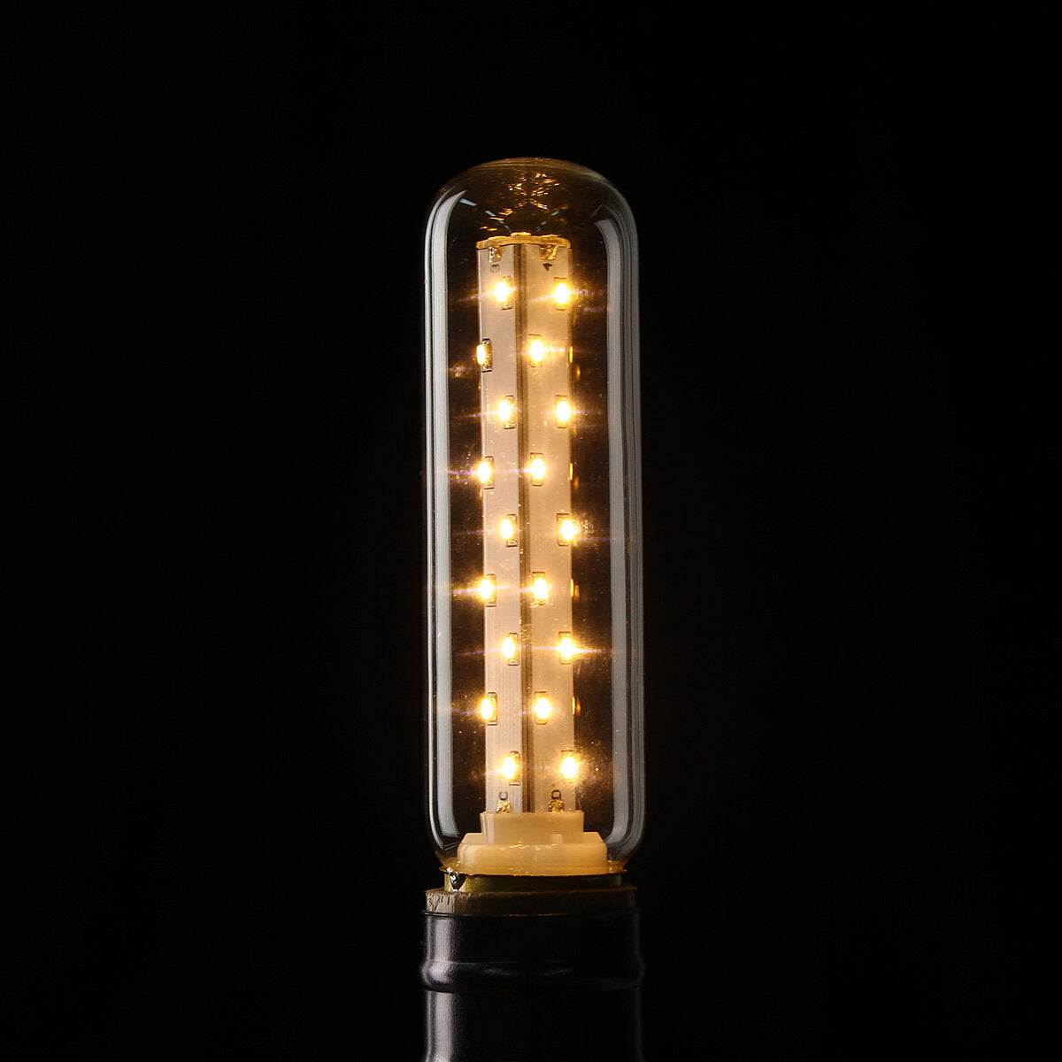 kingso e27 3w t25 led vintage licht retro edison stijl schroef buislamp warm wit 2300k 220v