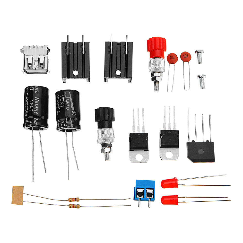 Diffuser Module Sleeve 10 stks dhz dubbele lm7805 diffuser regulator module kit 5v 3a zonne-e ...