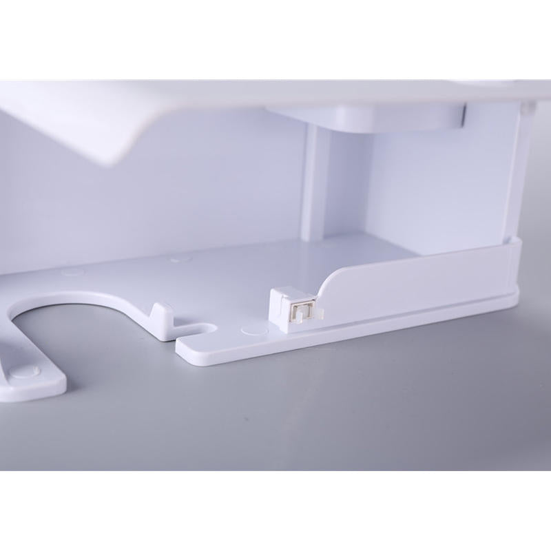 föhn houder stand wall mount hanger plastic badkamer organizer plank rack