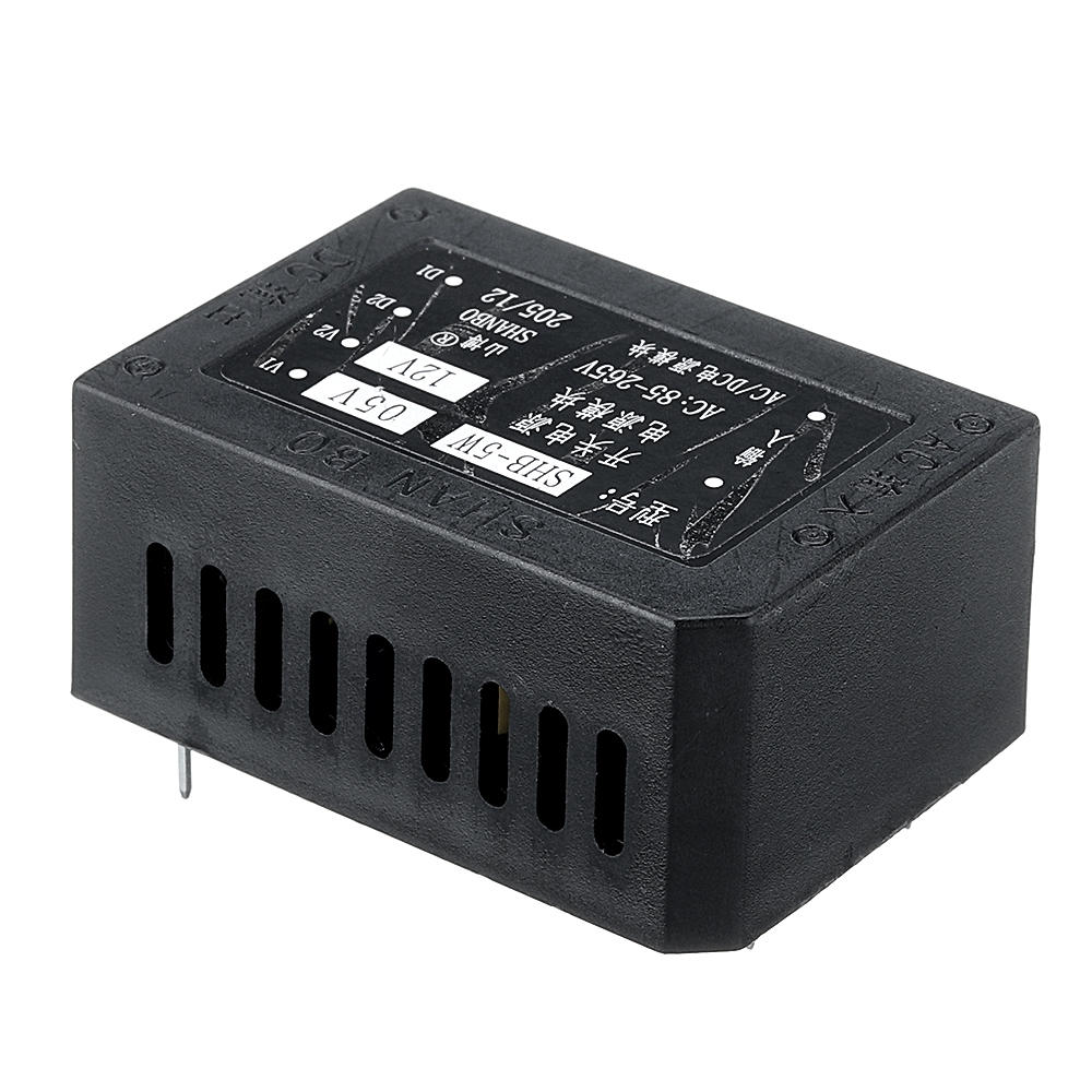 shb-5w ac 85-265v naar dc 12v 5w ac-dc geïsoleerde schakelvoedingsmodule power step down buck regulator