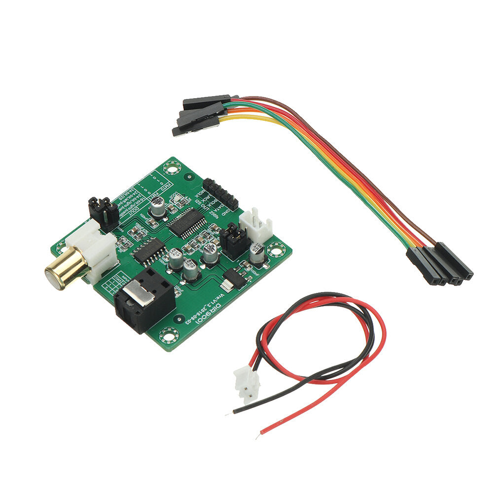 dir9001 module coaxiale optische vezel ontvangende module spdif to i2s output 24bit 96khz