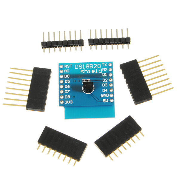 5 stuks wemos ds18b20 module voor d1 mini ds18b20 temperatuurmeetsensormodule
