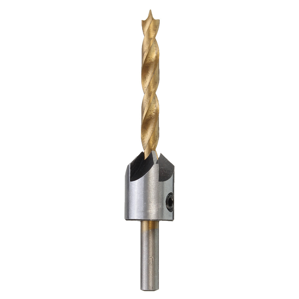 3-10mm hss 5 fluit verzinkboor set timmerwerk ruimer houtbewerking afschuining boor