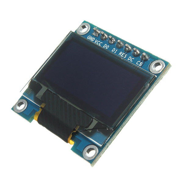 geekcreit 3-delige 7-pins 0.96 inch iic / spi seriële 128x64 witte oled-displaymodule