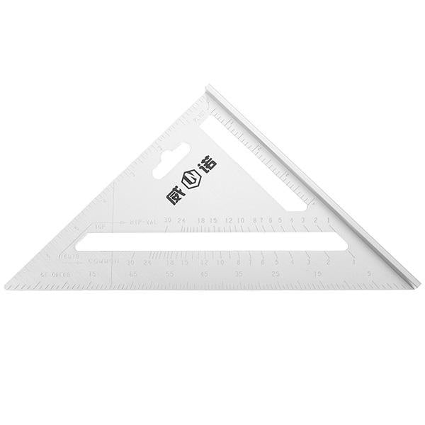 200mm aluminiumregelaar speed square protractor mitre framing measuring tool