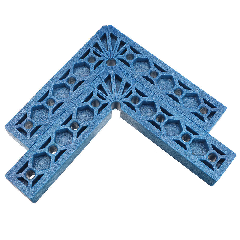 150 × 150mm 90 graden positionering liniaal techniek kunststof l-type hoekklem voor houtbewerking timmerman klemgereedschap