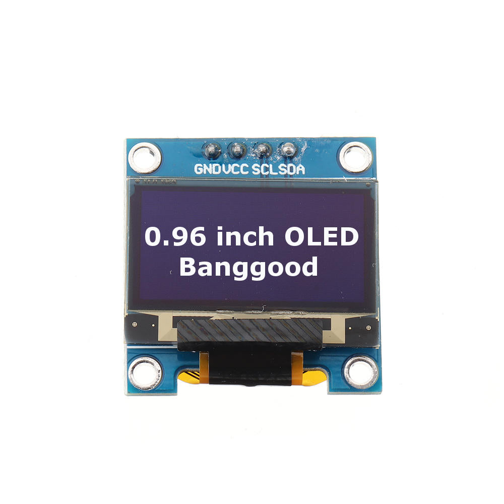 10 stuks wit 0.96 inch oled i2c iic communicatie display 128 * 64 lcd-module