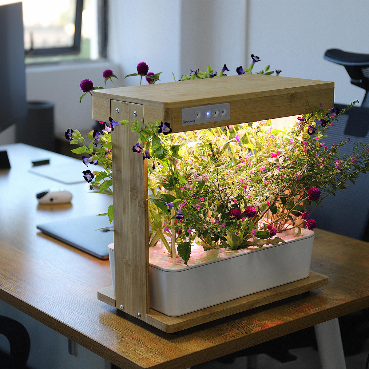 40 w led indoor plant hydrocultuur groeien licht tuin licht voor planten bloemen zaailing groenten teelt groeisysteem