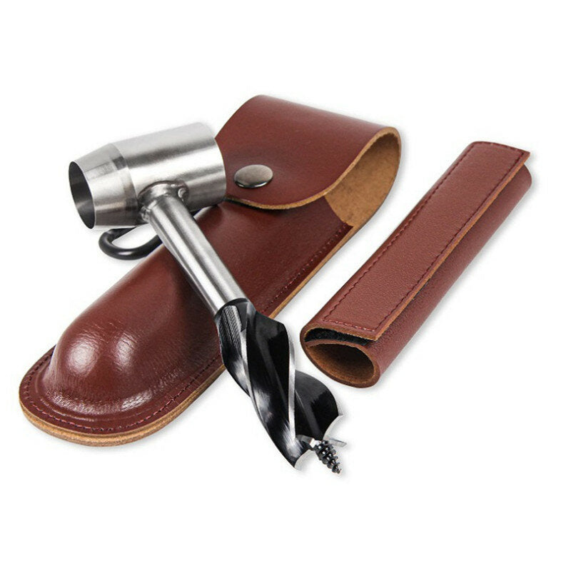 survival settlers tool bushcraft hand vijzel wrench hout vijzel boor handmatige vijzel voor bushcraft rugzak en camping