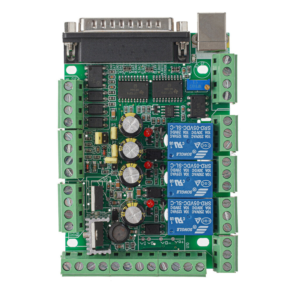mach3v2.1-l stappenmotor breakouts board adapter 4-assige 6-assige controller cnc graveermachine board zonder magneet