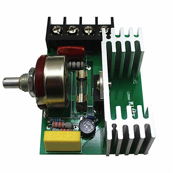 4000w 220v ac scr spanningsregelaar dimmer elektrische motor snelheidsregelaar