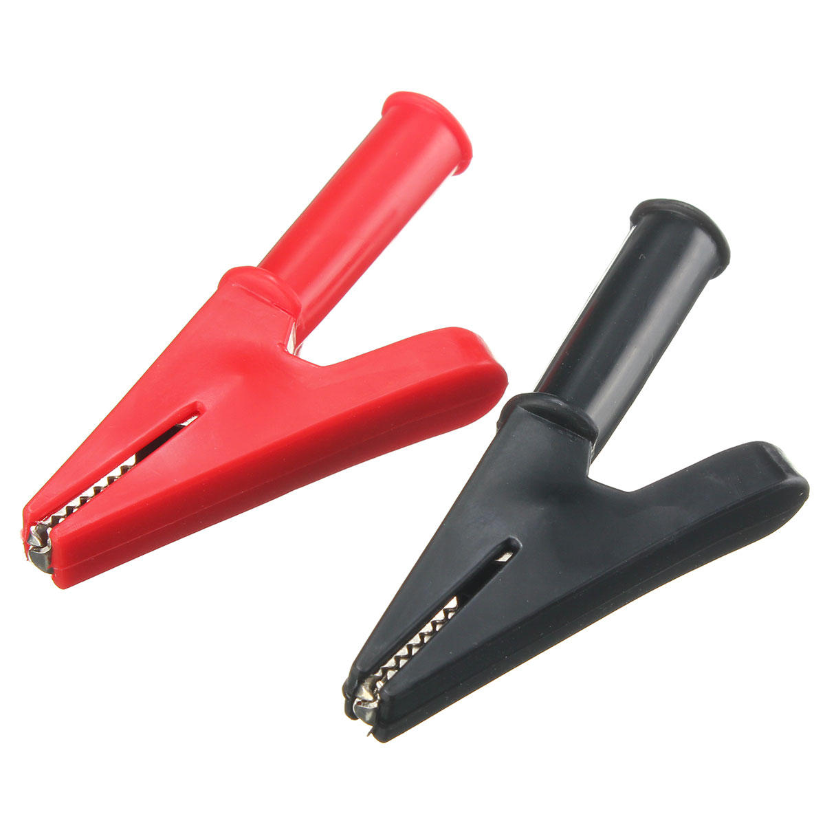 2 stuks 2000v 30a crocodile alligator mappen veiligheidstest clips voor 4mm shrouded banana plug